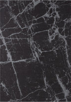 Washable Dark Grey Rug