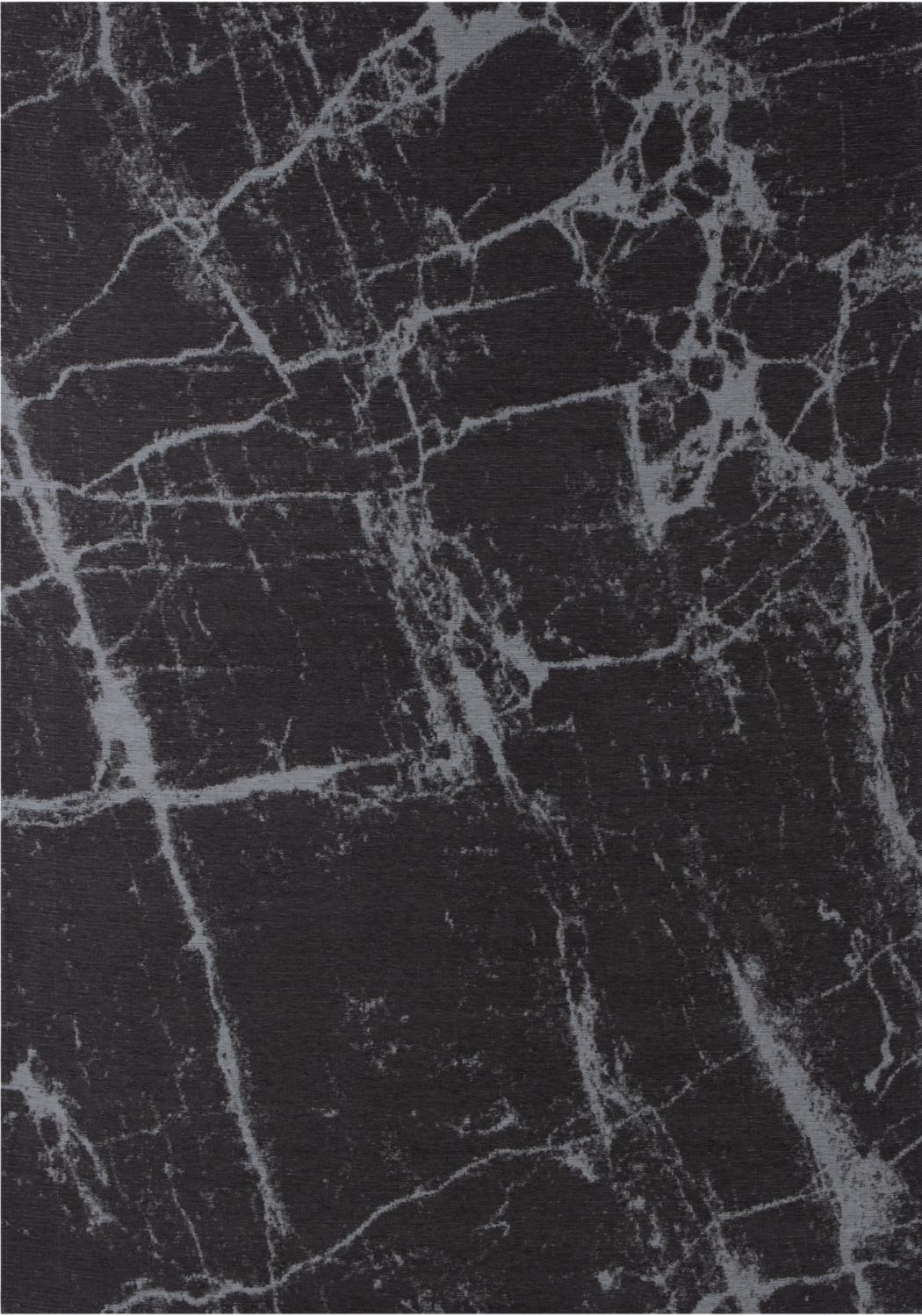 Washable Dark Grey Rug