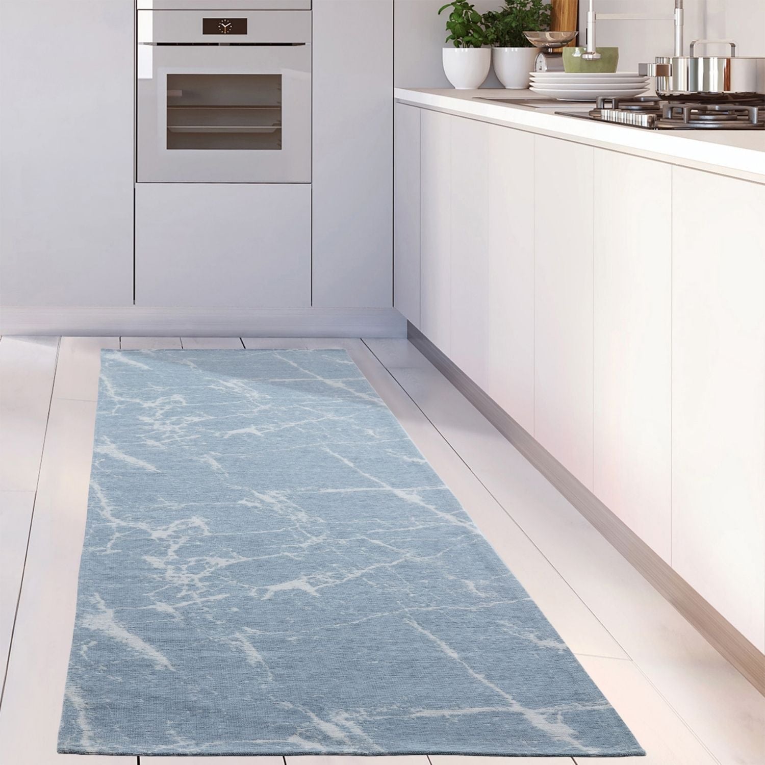 Washable Rug Carina Blue