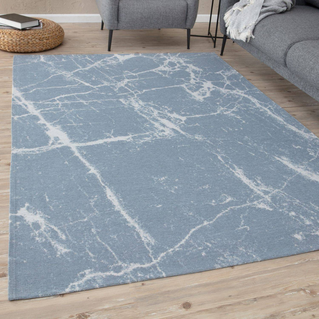 Washable Rug Carina Blue