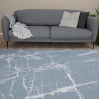 Washable Rug Carina Blue