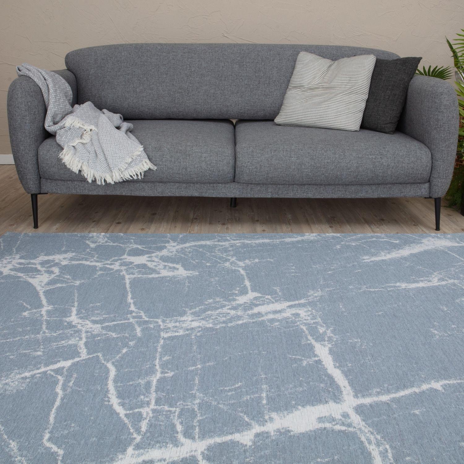 Washable Rug Carina Blue
