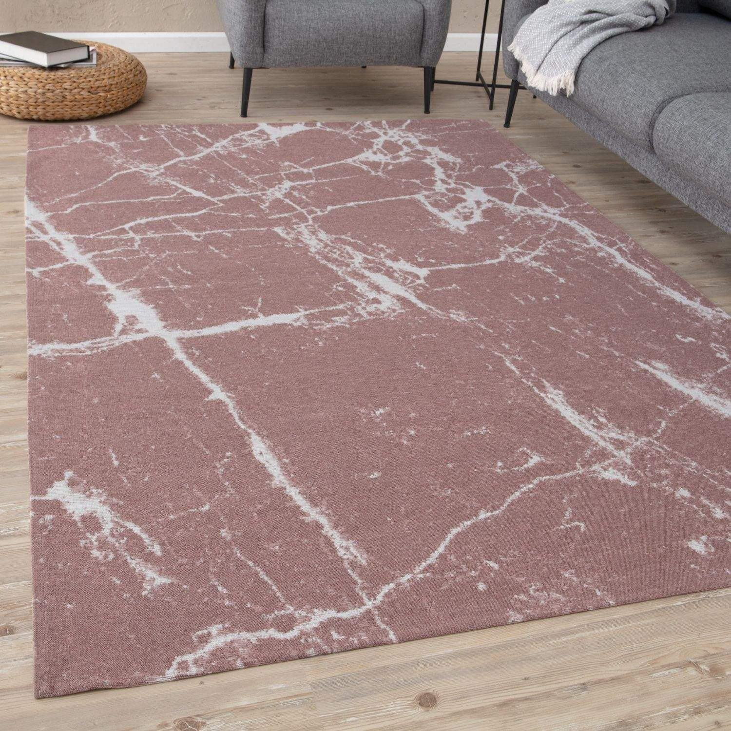 Washable Rug Carina Pink