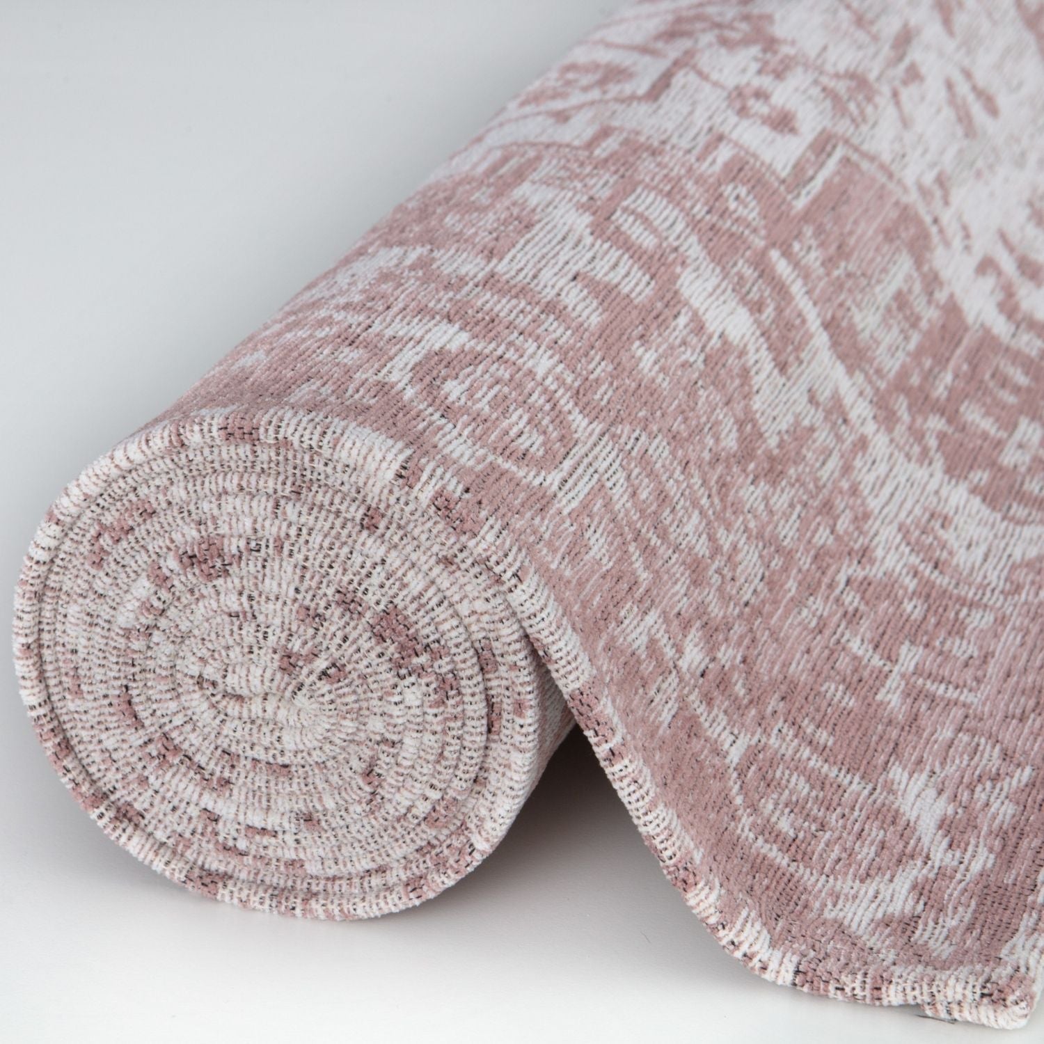 Pink Washable Flatweave Rug