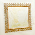 80cm Hand Carved Wooden Mirror