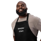 Bakery Staff Black Apron