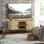 TV Unit for Living Room, TV Stand, Oak Tone