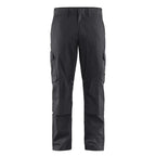 Blaklader 1448 Industry Stretch Kneepad Trousers Mid Grey/Black