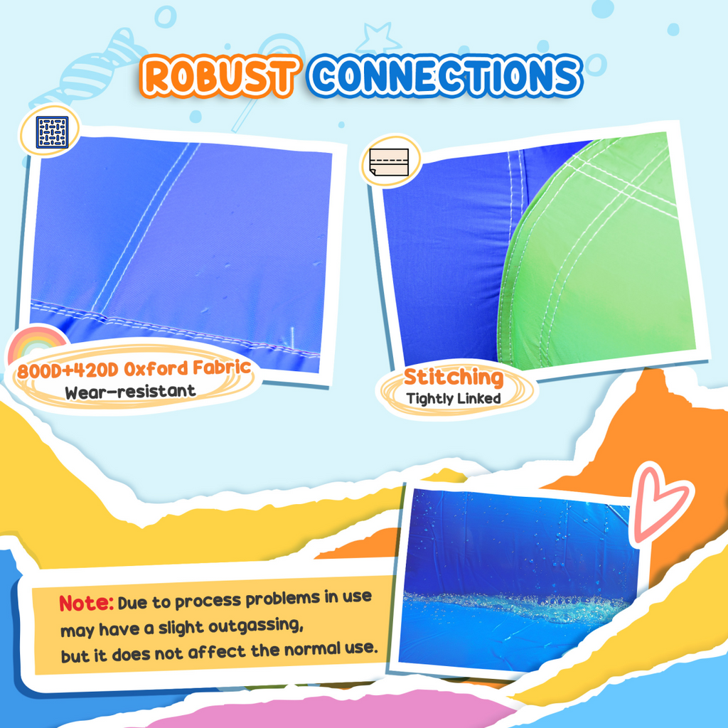 Bouncy Castle with Slide - Durable Inflatable Jumper for Kids