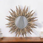 86cm Round Metal Mirror