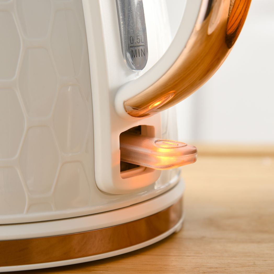 Electric Kettle, Fast Boil, 1.7L, 3kW, Swivel, Auto Shut-off