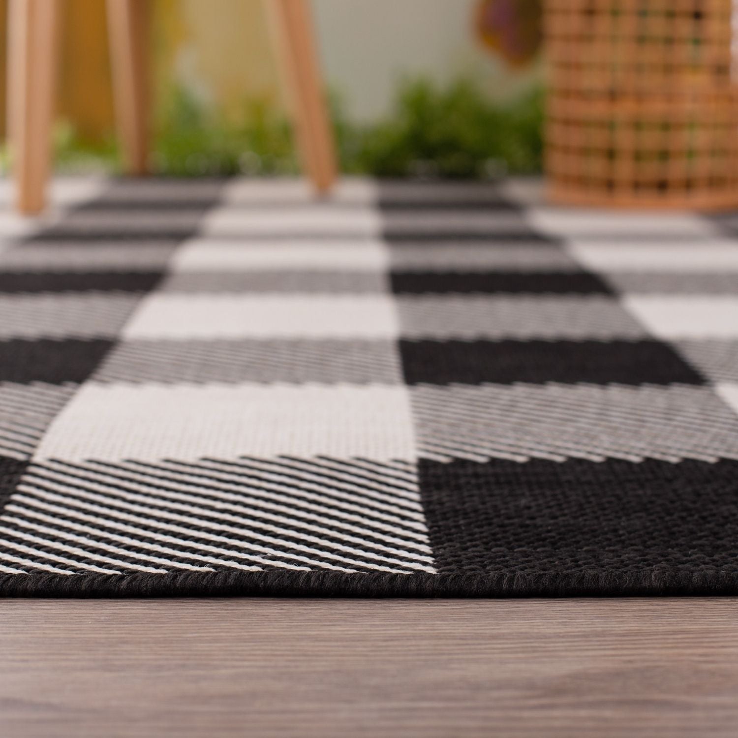 Ecology Outdoor Rug Black