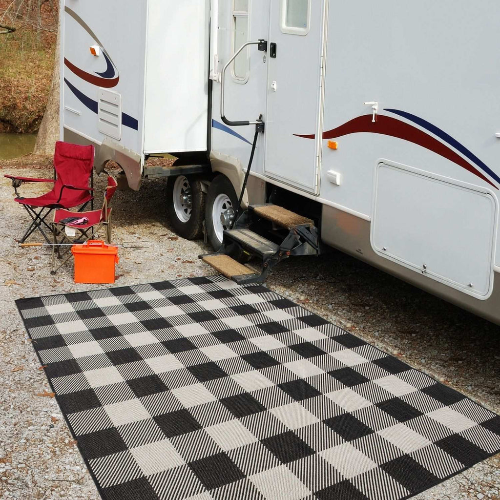 Ecology Outdoor Rug Black