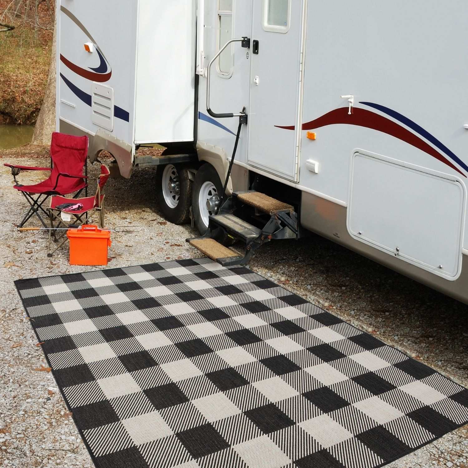 Ecology Outdoor Rug Black
