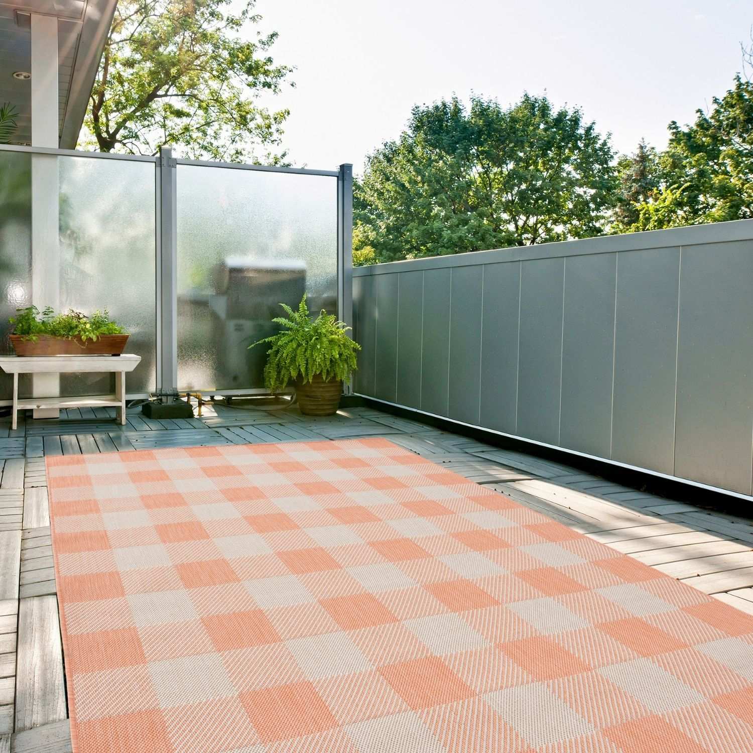 Ecology Outdoor Rug Orange