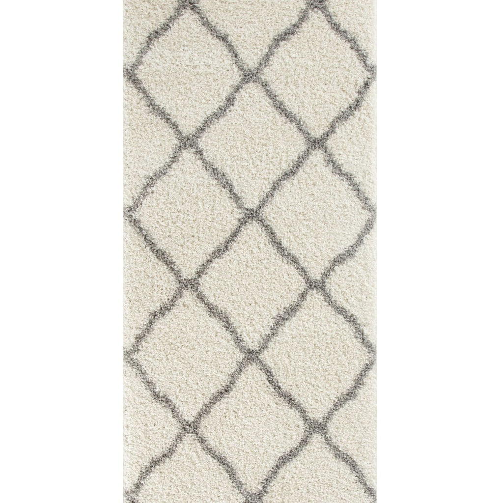 Ivory Shaggy Rug