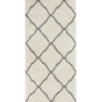 Ivory Shaggy Rug