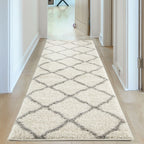 Ivory Shaggy Rug