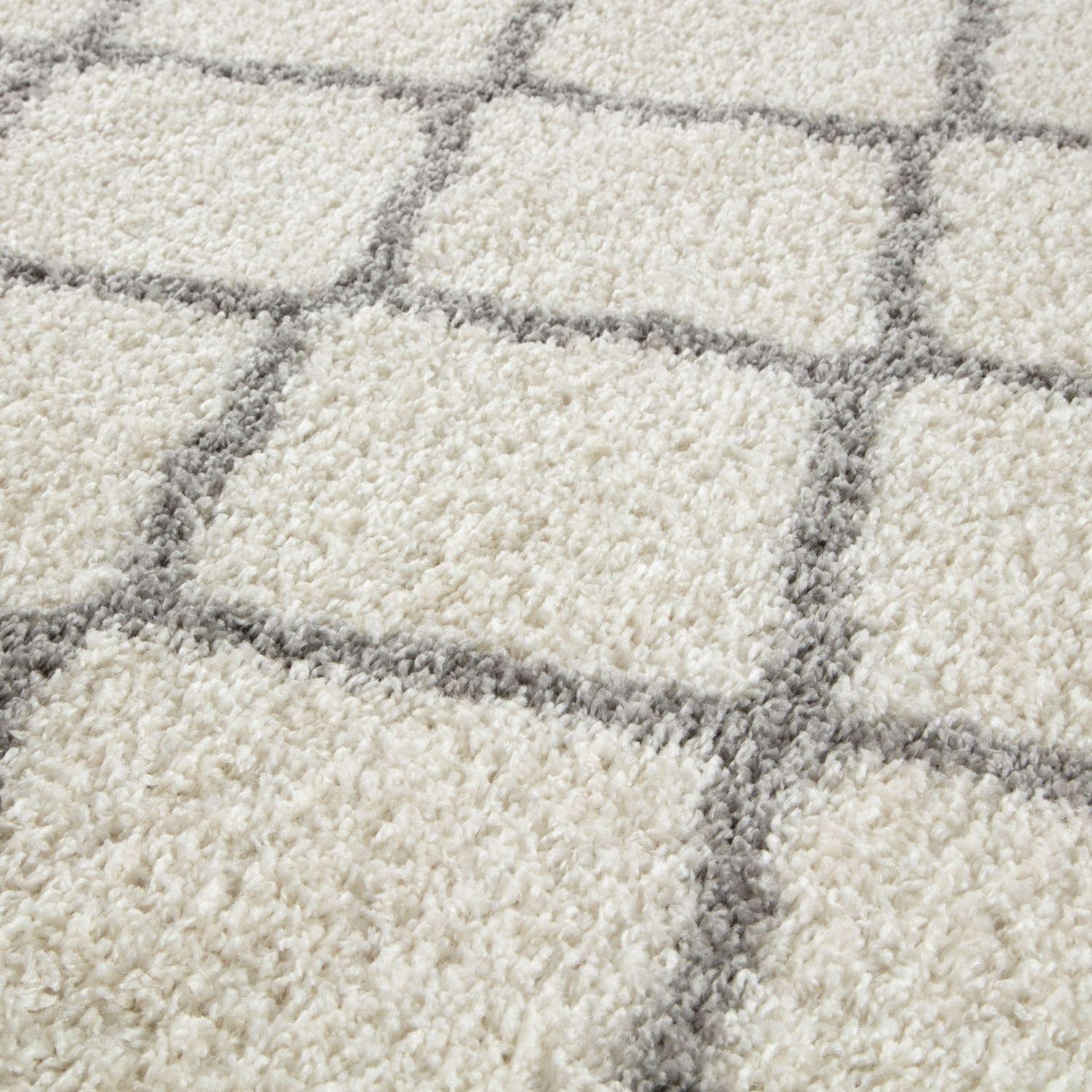 Ivory Shaggy Rug
