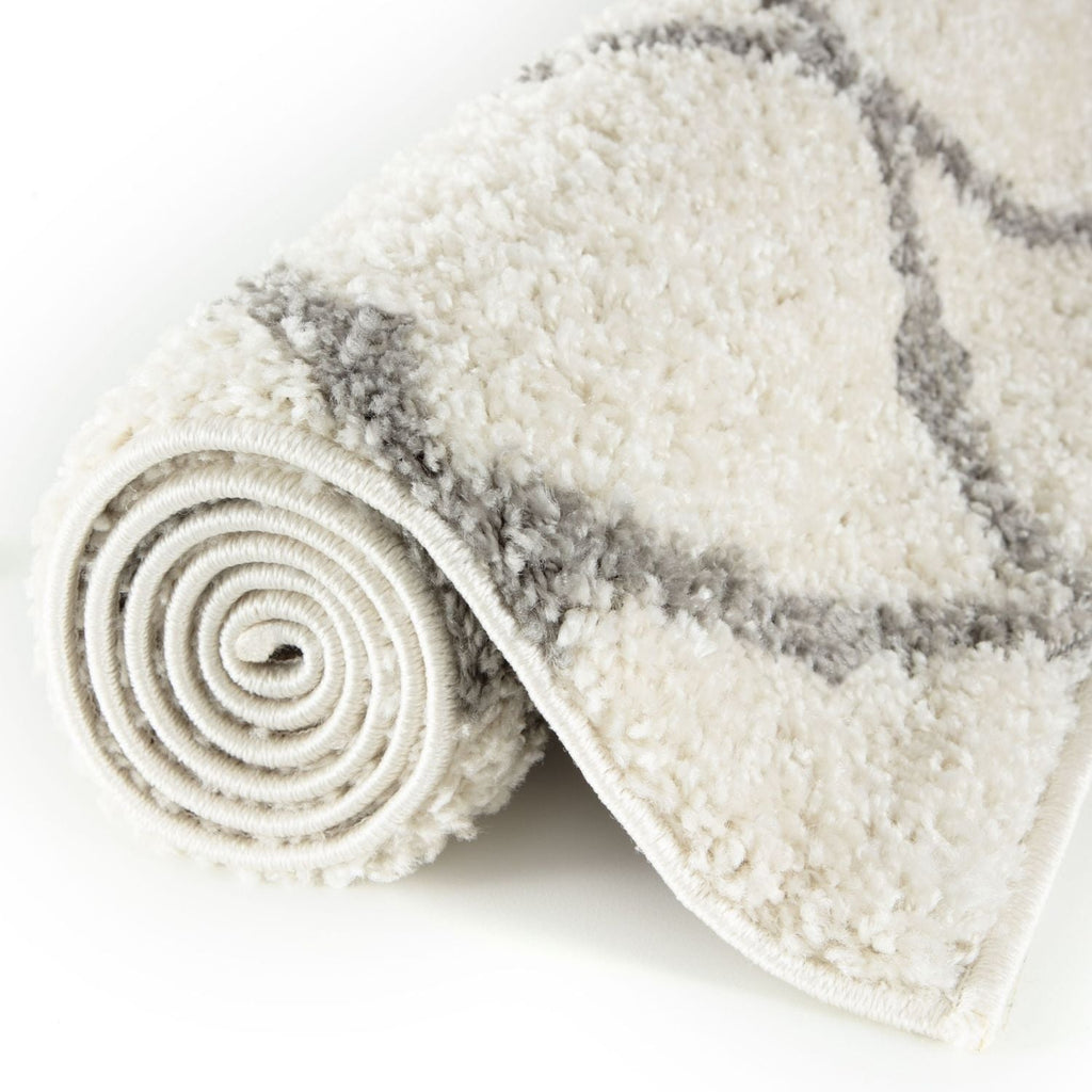 Ivory Shaggy Rug