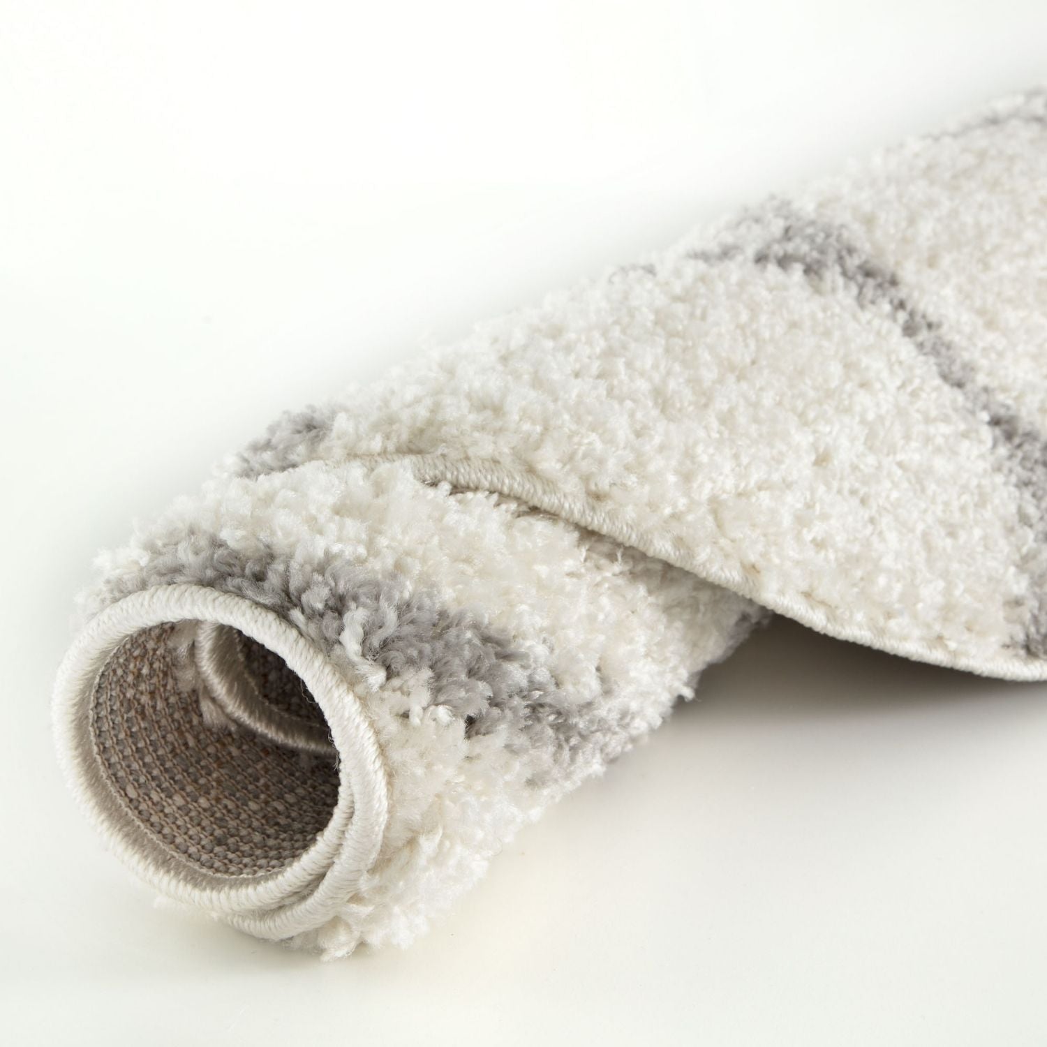 Ivory Shaggy Rug