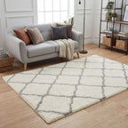 Ivory Shaggy Rug