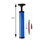 Mini T-Handle Blue Bike Pump Lightweight and Tyre Portable Bicycle Pump