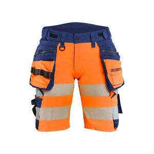 Orange / Navy Blue