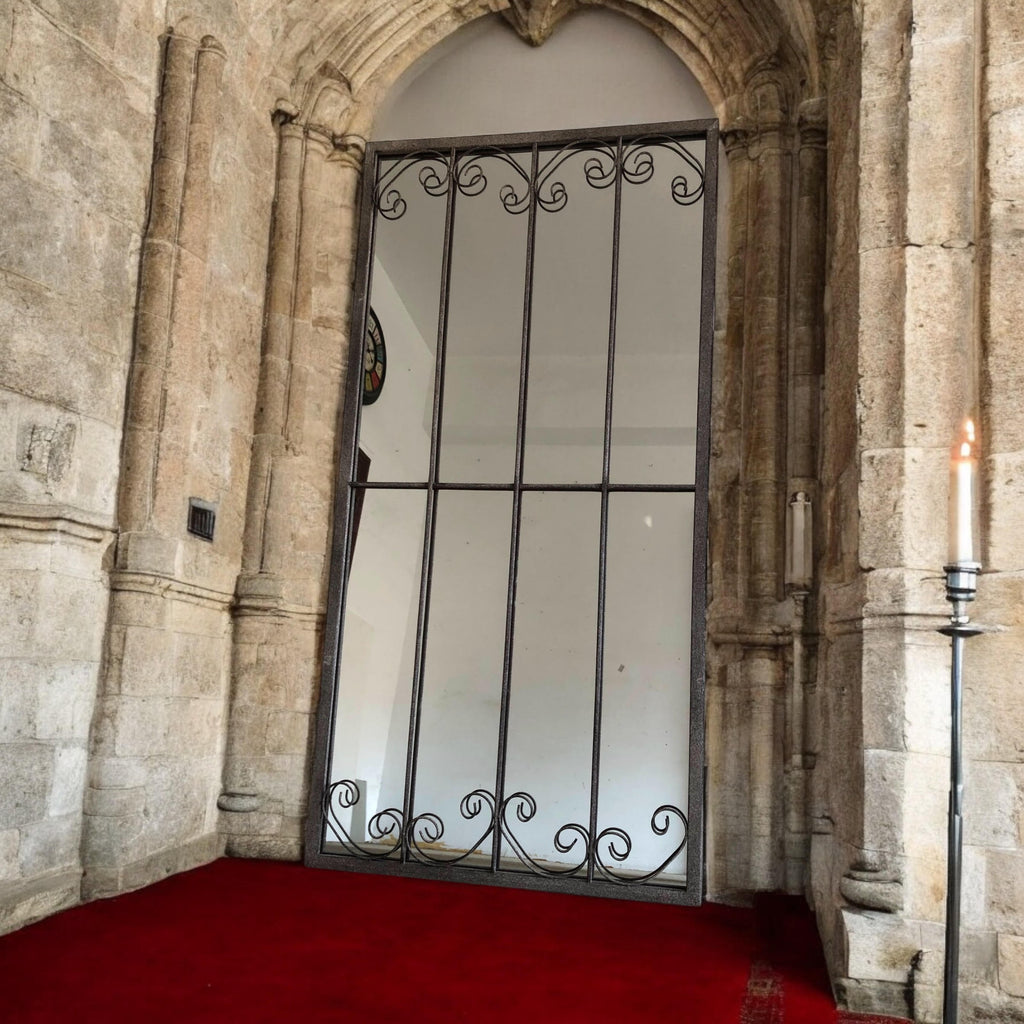 120cm Metal Window Wall Mirror