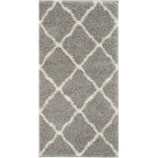 Grey Shaggy Rug