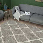 Grey Shaggy Rug