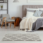 Grey Shaggy Rug