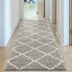 Grey Shaggy Rug