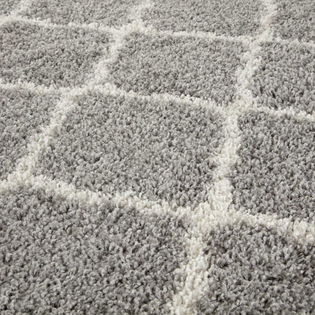 Grey Shaggy Rug
