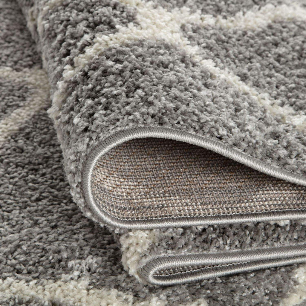 Grey Shaggy Rug