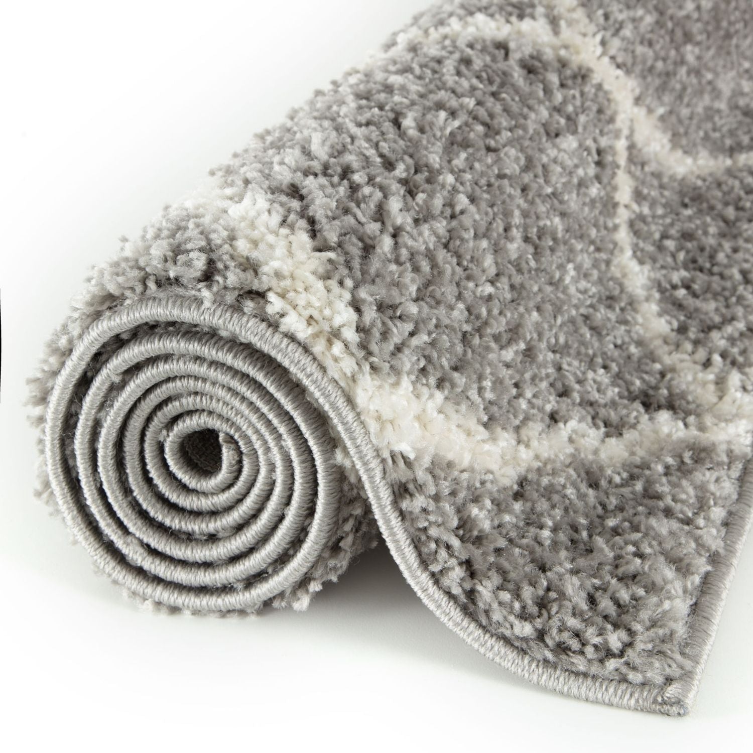Grey Shaggy Rug
