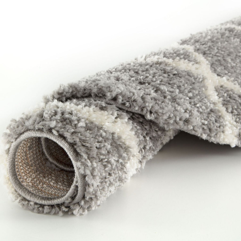 Grey Shaggy Rug