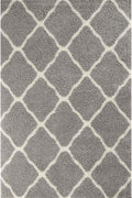 Grey Shaggy Rug
