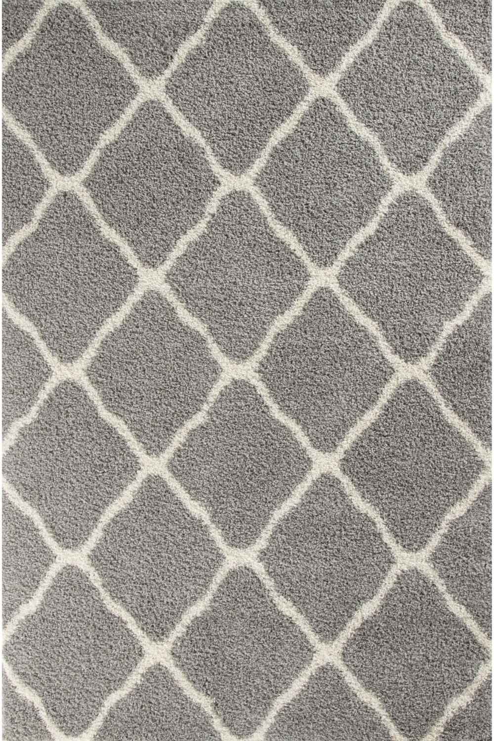 Grey Shaggy Rug