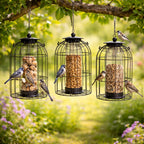 3 Piece Hanging Bird Feeder Set
