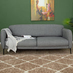 Moroccan Beige Shaggy Rug