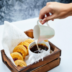 Assorted Pastel Sugar Pot and Creamer