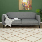 Moroccan Ivory Shaggy Rug