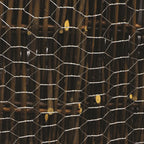 Hexagonal Galvanised Chicken Wire Mesh Rabbit Fencing