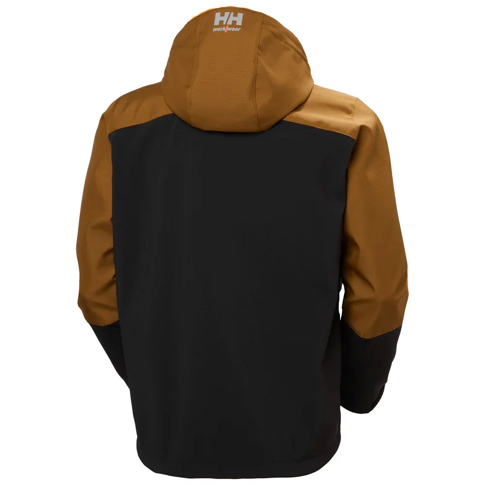 Helly Hansen 74290 Oxford Softshell Hooded Work Jacket