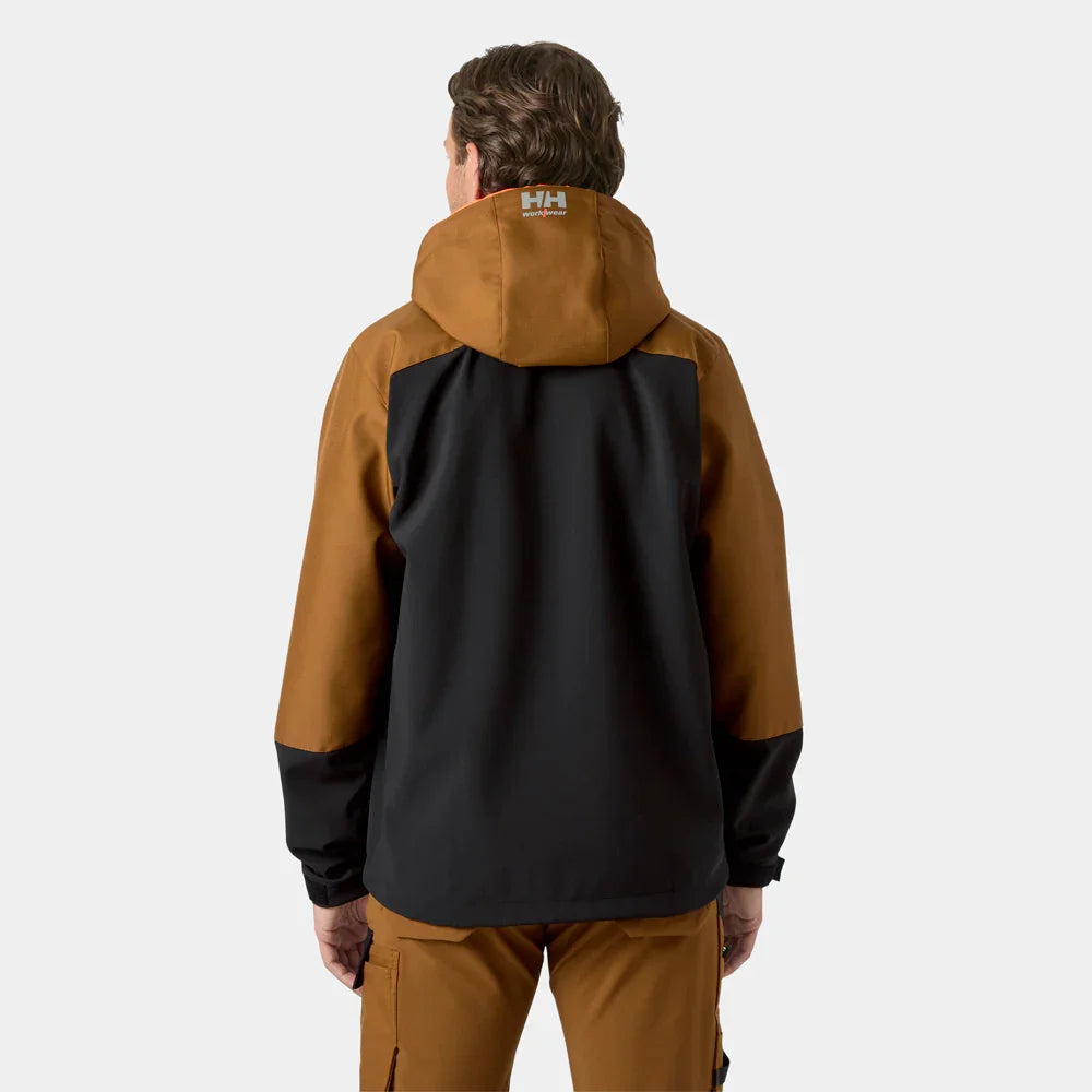 Helly Hansen 74290 Oxford Softshell Hooded Work Jacket