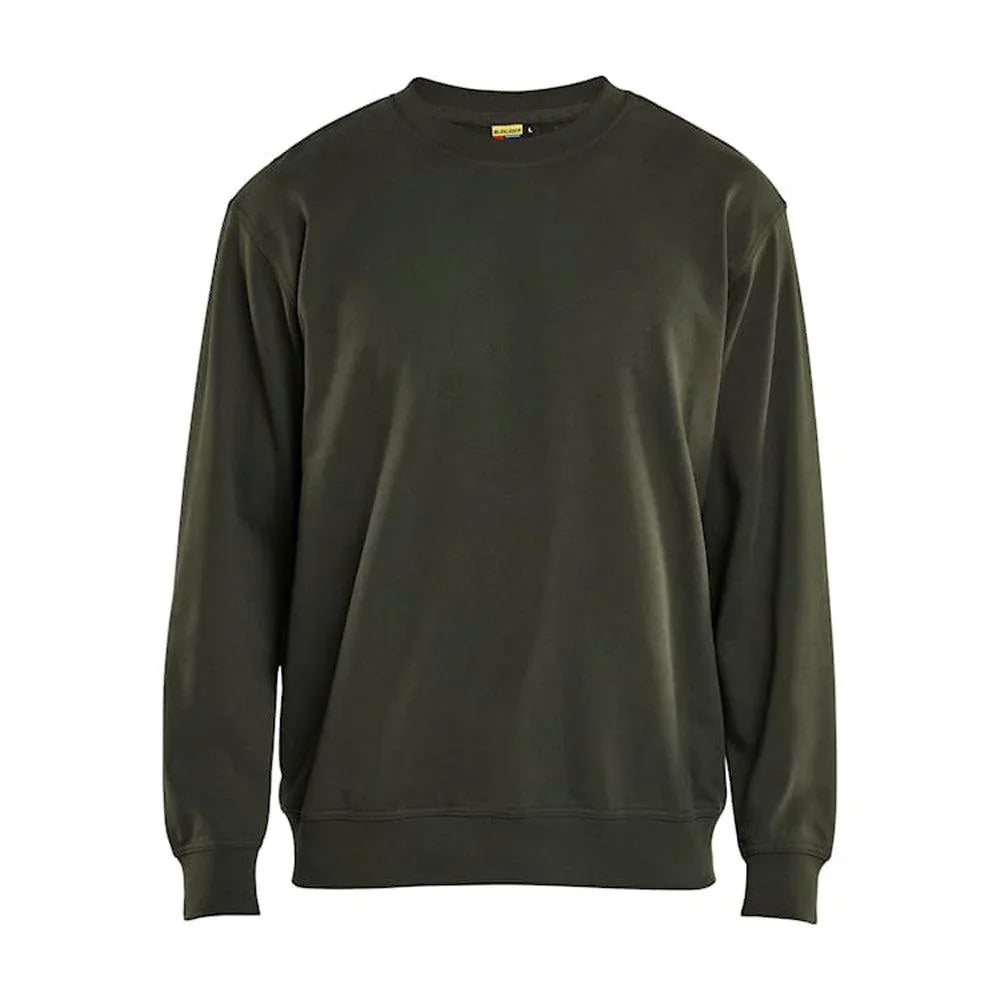 Blaklader 3340 Crew Neck Sweatshirt Forest Night