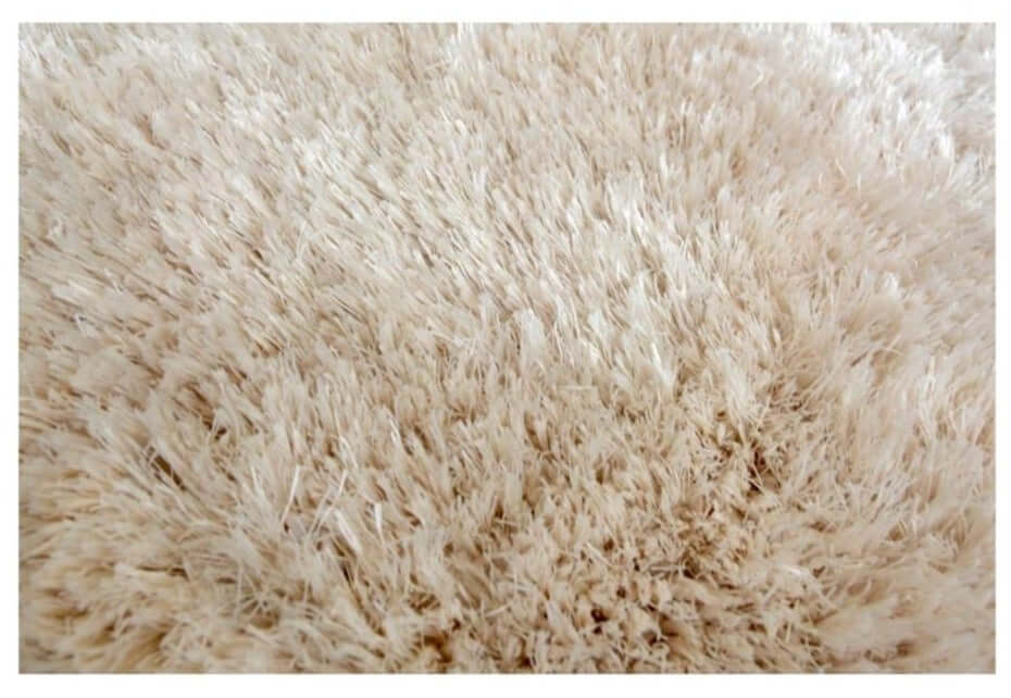 Soft Washable Beige Shaggy Rug