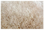 Soft Washable Beige Shaggy Rug