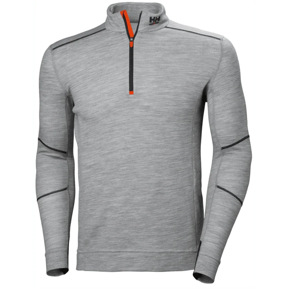Helly Hansen 75107 Lifa Base Layer Merino Half Zip